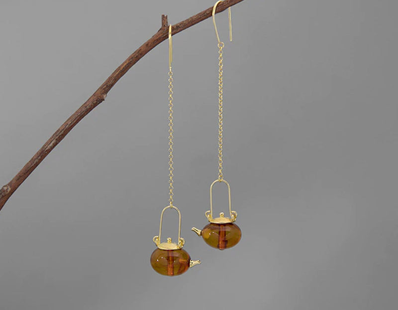 Teapot Earring II