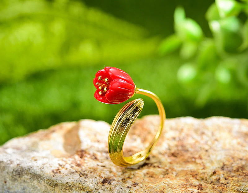 Lily of the Valley Ring