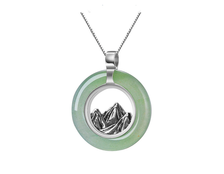 Oriental Element Mountain Pendant