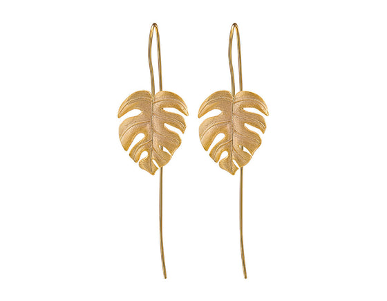 Monstera Leaves Earring