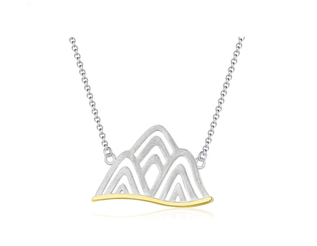 Mountain Symbol Necklace