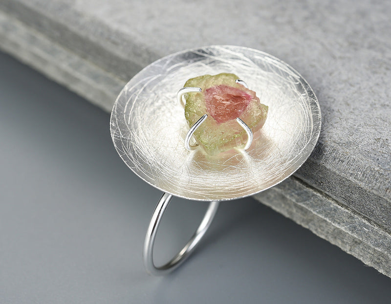 Raw Tourmaline Ring