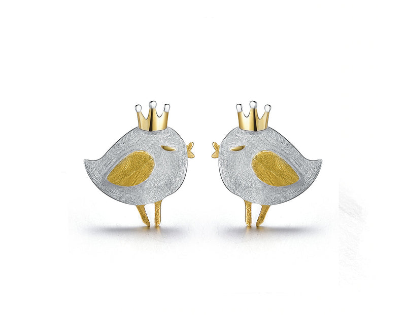 Princess Bird Stud Earring