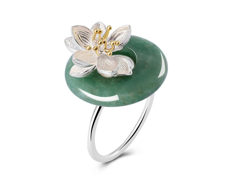 Lotus Whispers Ring