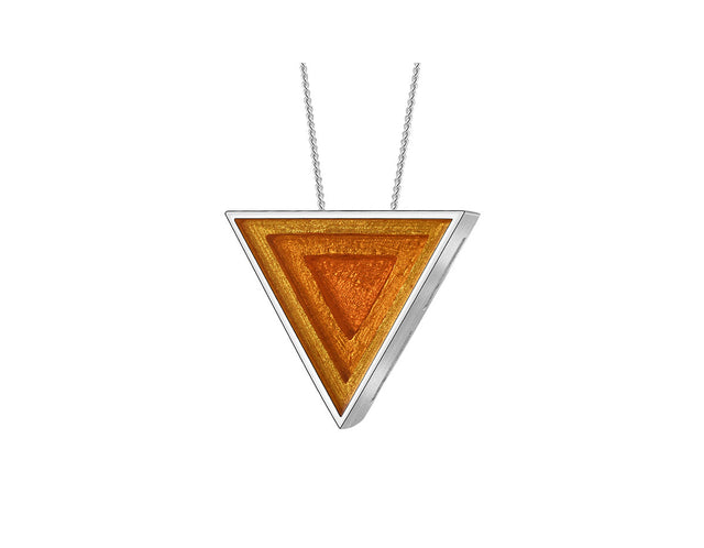 Triangle Epoxy Pendant