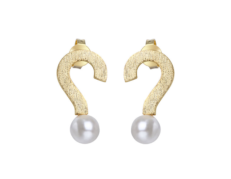 Question Mark Earring