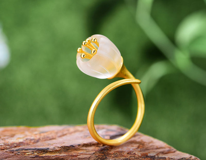 Lily of the Valley Ring