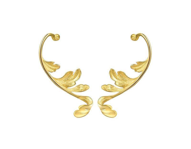 Acanthus Leaf Earring Earring - FaunaFloral