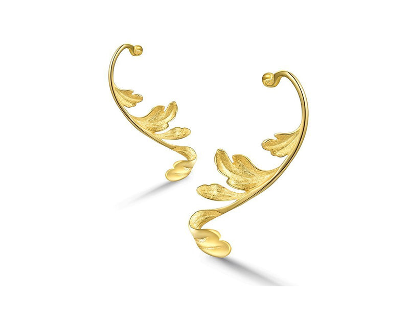 Acanthus Leaf Earring Earring - FaunaFloral