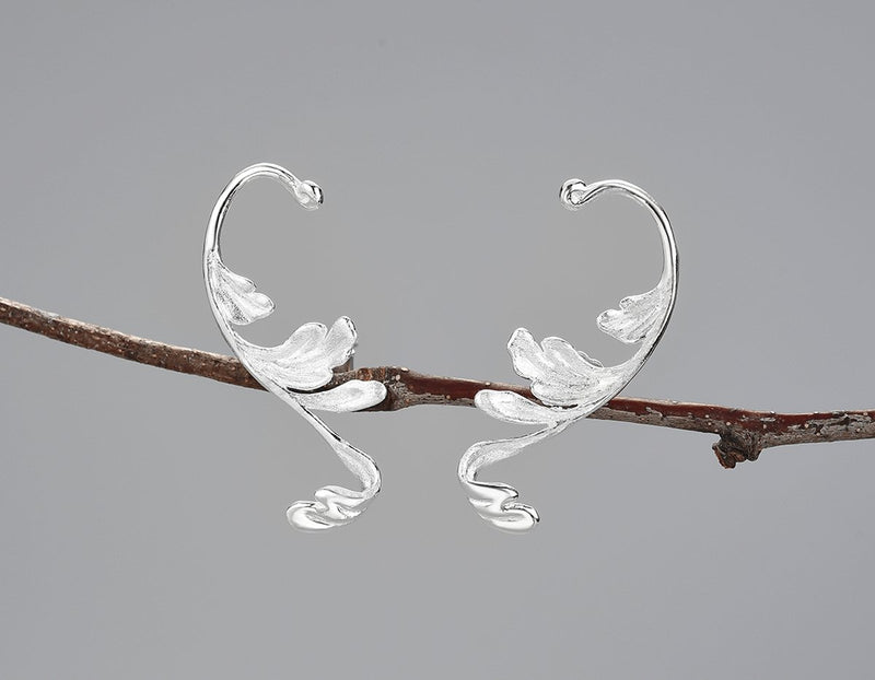 Acanthus Leaf Earring Earring - FaunaFloral