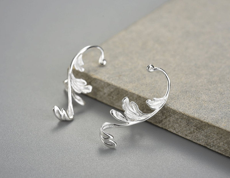 Acanthus Leaf Earring Earring - FaunaFloral