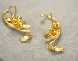 Acanthus Leaf Earring Earring - FaunaFloral