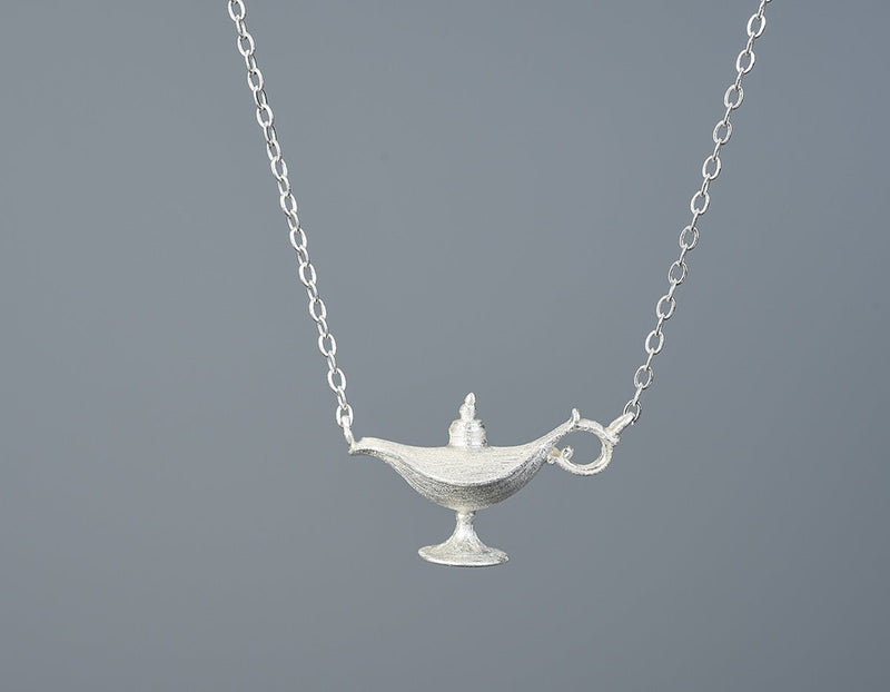 Aladdin's Lamp Necklace Necklace- FaunaFloral