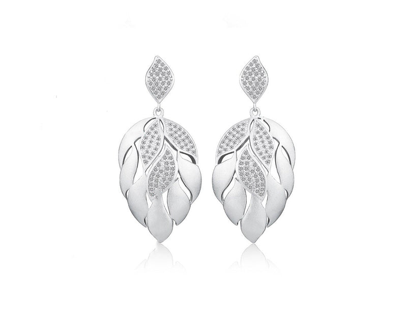 Aster Flower Petals Earring Earring- FaunaFloral