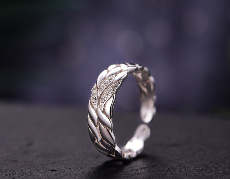 Aster Flower Petals Ring Ring - FaunaFloral