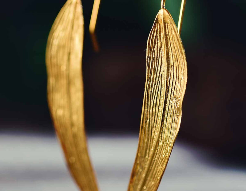 Autumn Leaf Earring Earring - FaunaFloral