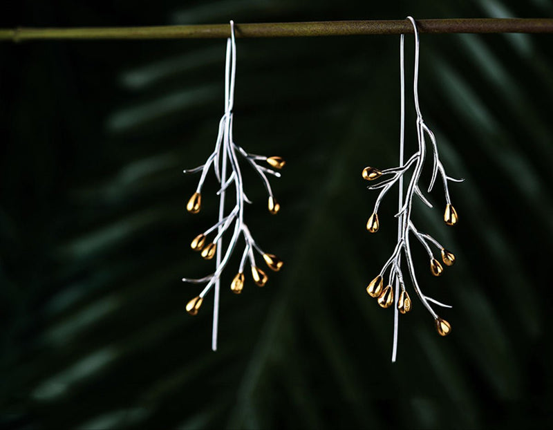 Autumn Tree Branch Earring Earring - FaunaFloral