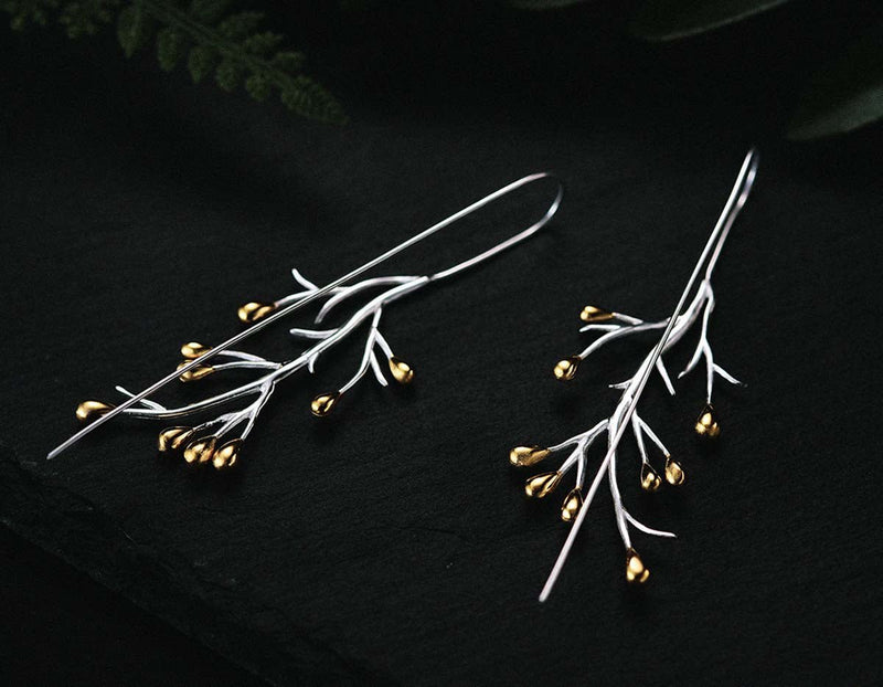 Autumn Tree Branch Earring Earring - FaunaFloral