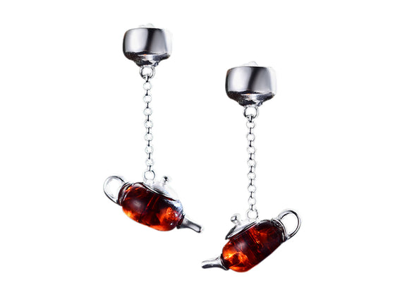 Teapot Earring