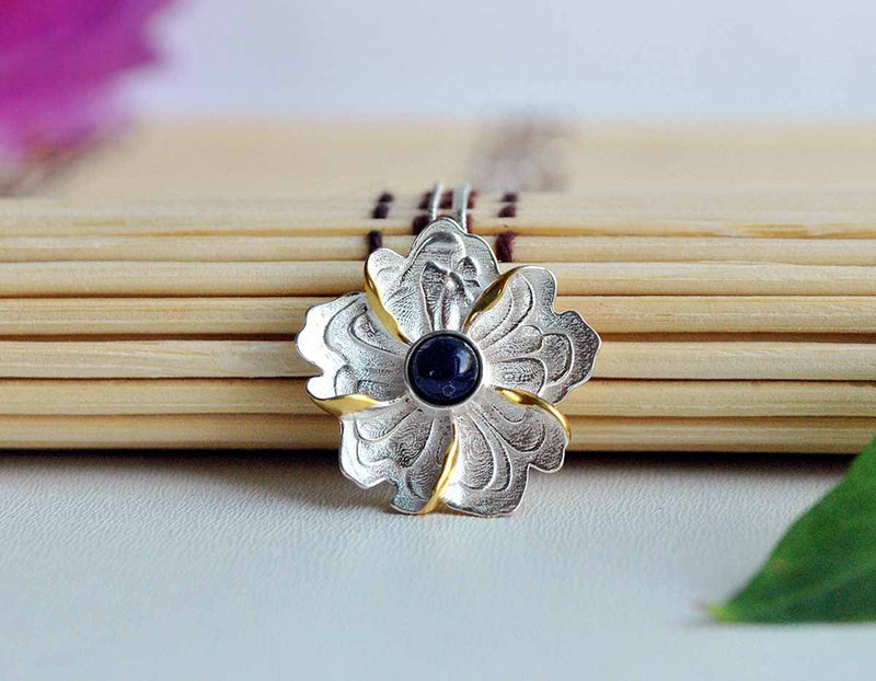 Peony Flower Pendant