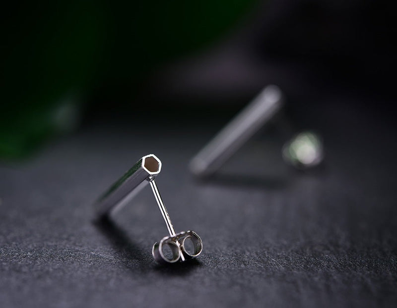 Bar Stud Earring - FaunaFloral