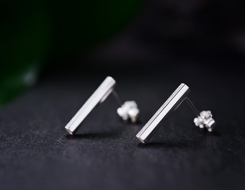 Bar Stud Earring - FaunaFloral