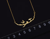 Birds on Branch Necklace II Necklace - FaunaFloral