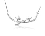 Birds on Branch Necklace II Necklace - FaunaFloral