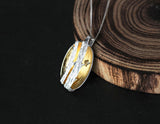 Birds on Branch Oval Pendant Pendant - FaunaFloral