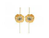 Blooming Anemone Flower Earring Earring - FaunaFloral