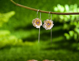 Blooming Anemone Flower Earring Earring - FaunaFloral