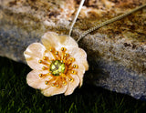 Blooming Anemone Flower Pendant Pendant - FaunaFloral