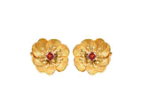 Blooming Anemone Flower Stud Earring Earring - FaunaFloral