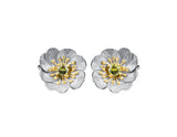 Blooming Anemone Flower Stud Earring Earring - FaunaFloral