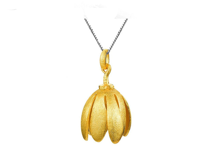 Blooming Lotus Flower Pendant Pendant - FaunaFloral