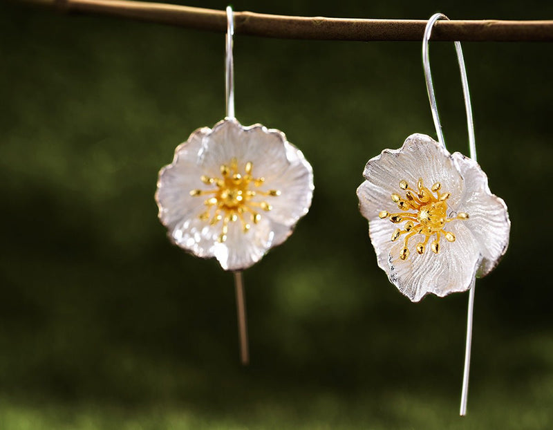 Blooming Poppies Earring Earring - FaunaFloral