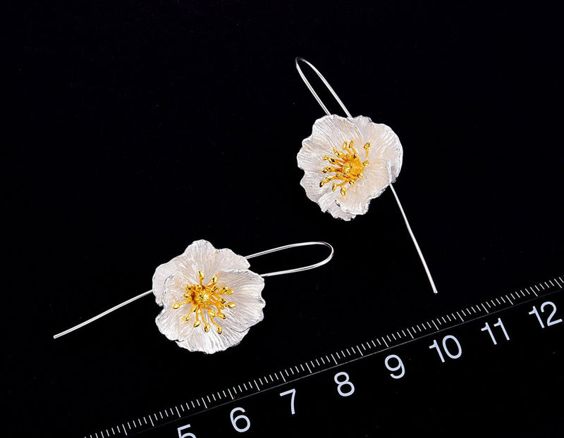 Blooming Poppies Earring Earring - FaunaFloral