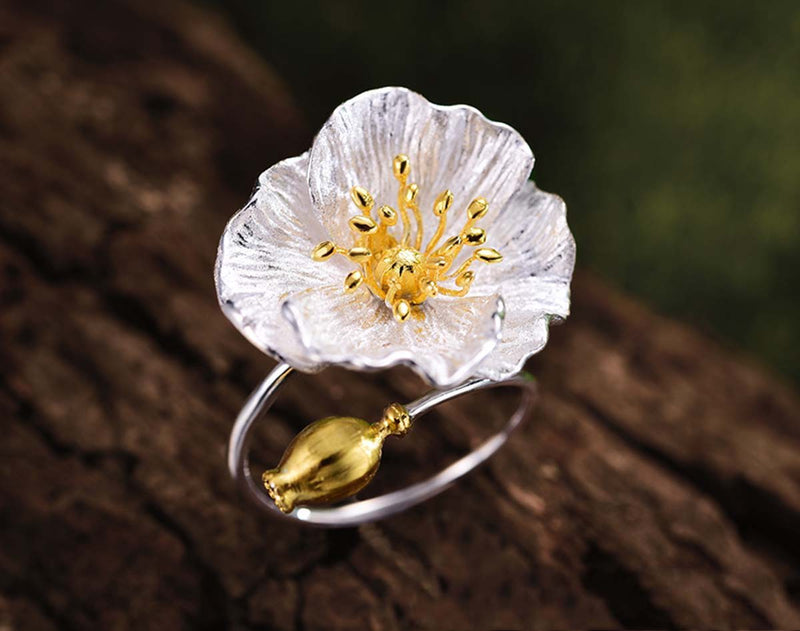 Blooming Poppies Ring Ring - FaunaFloral