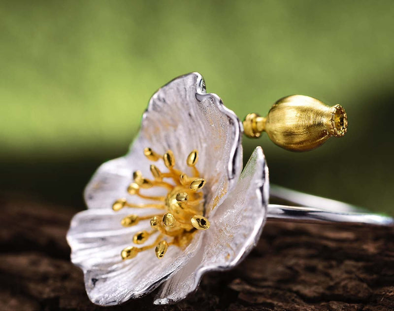 Blooming Poppies Ring Ring - FaunaFloral