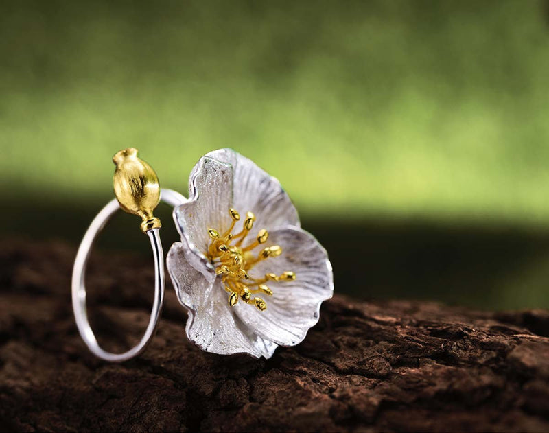 Blooming Poppies Ring Ring - FaunaFloral