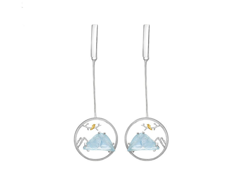 Blue Mountain Earring Earring - FaunaFloral