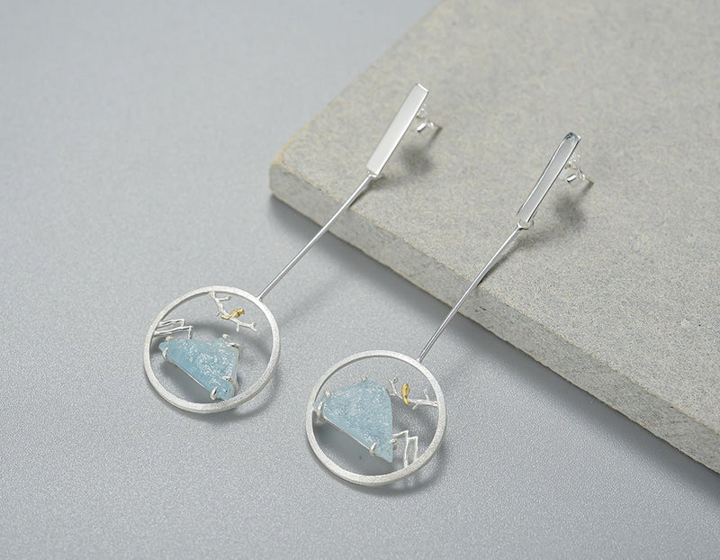 Blue Mountain Earring Earring - FaunaFloral