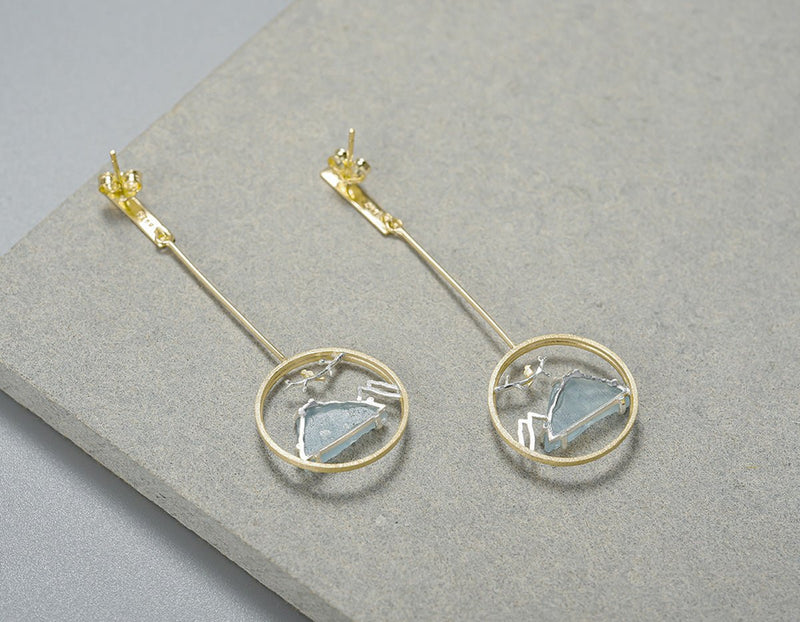 Blue Mountain Earring Earring - FaunaFloral