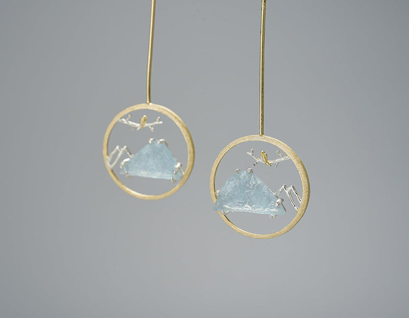 Blue Mountain Earring Earring - FaunaFloral