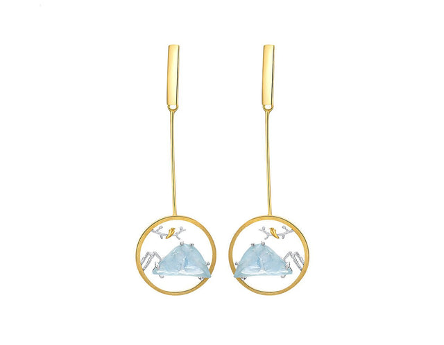 Blue Mountain Earring Earring - FaunaFloral