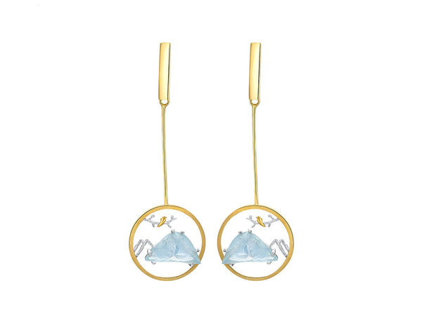 Blue Mountain Earring Earring - FaunaFloral