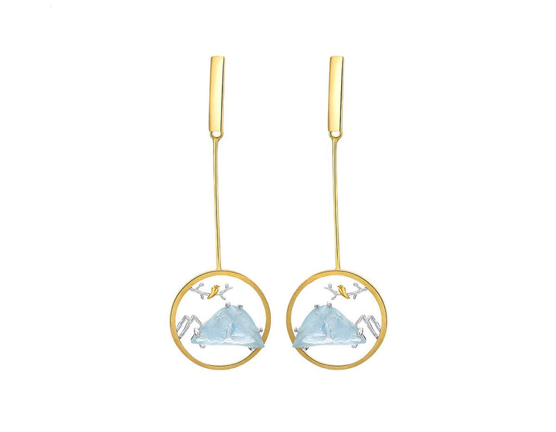 Blue Mountain Earring Earring - FaunaFloral