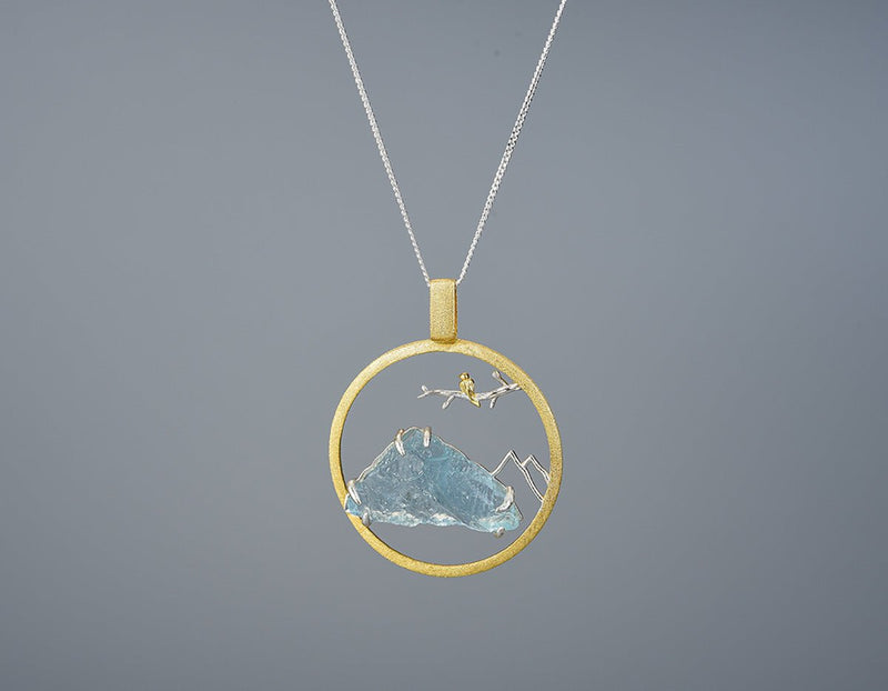 Blue Mountain Pendant Pendant - FaunaFloral