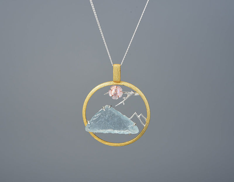 Blue Mountain Pendant Pendant - FaunaFloral