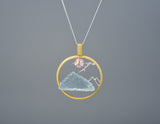 Blue Mountain Pendant Pendant - FaunaFloral